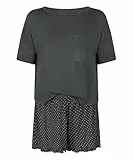 Hunkemöller Jersey-Pyjamaset - HKM Green - 2XL