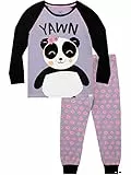 Harry Bear Mädchen Panda Schlafanzug Violett 140