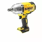 DEWALT XR Akku-Schlagschrauber DCF899N (mit bürstenloser Motor-Technologie, 3-Gang-Getriebe & LED-Licht für diverse Schraubarbeiten – 1 x Akkuschrauber Li-Ion 18 V, ohne Akku & Ladegerät)