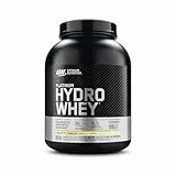 Optimum Nutrition Platinum Hydro Whey, Hydrolysiertes Molkenprotein-Isolat-Pulver mit essentiellen Aminosäuren, Glutamin und BCAA, Geschmack: Vanilleschote, 40 Portionen, 1,6 kg