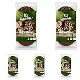 biozentrale Reiswaffeln Zartbitterschokolade | 100 g | vegan & glutenfrei | Ballaststoffquelle | nicht frittiert (Packung mit 5)