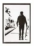 moreno-mata Echtes Handgemachtes Graffiti Tony Ha... Pro Skater Gamer Aesthetic Poster & Kunstdrucke Bilder Plakat Handmade Deko Wandbilder Wohnzimmer Wanddeko Geschenke für Männer und Frauen