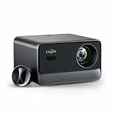 Beamer-4K [800+ Apps für Netflix, Browser & Live-TV | AI-Auto-Setup & CEC-Steuerung] Full HD 1080P 1300 ANSI Lisowod Smart Beamer mit WiFi 6, Bluetooth 5.2, Dolby Audio, Heimkino & Outdoor Projektor