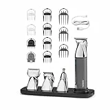 BaByliss Super-X Metal 15-in-1- Multi-Trimmer – Kabelloses Grooming-Kit inklusive Barttrimmer und Nasenhaarschneider, wasserdicht, Geschenk für Männer, Silber/Grau, MT996E