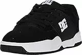 DC Shoes Herren Central Skateboardschuhe, Black White, 42.5 EU