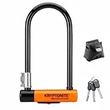 Kryptonite Unisex – Erwachsene 2130 Schlösser, Schwarz/orange, 10 x 22,9 cm