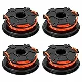 CENHIEE 753-1156 Dual Line Splitline Rasentrimmer-Kartusche, Unkrautvernichter, kompatibel mit MTD 180120 791-180120 753-1223 953-1156 753-06707 49U1341L063 Troyy -Bilt Remington Trimmer. er, 4 Stück