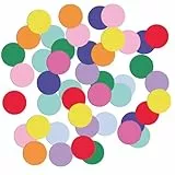Folat 27774 Geburtstag und Party Dekoration Buntes - Konfetti - Stripetastic - 300 Stück - Partyzubehör für Kinder und Erwachsene