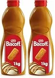 Lotus Biscoff | Topping | Dessert Sauce | Hergestellt aus dem Original Karamellisierten Keks | Vegan | Kein Zusatz von Aromen oder Farbstoffen | 1 kg (Packung mit 2)