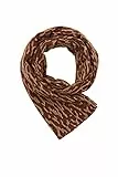 ESPRIT Damen 102ea1q315 Mode Schal, Brown, Einheitsgröße EU