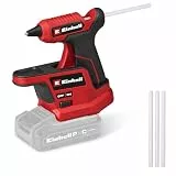 Einhell Akku-Heißklebepistole TE-CG 18/7 Li-Solo PXC (18 V, max. 180 °C, 165 Sek. Aufheizzeit, Abtropfschale, Basisstation, inkl. 3x 7 mm Klebestifte, ohne Akku)