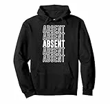 Abwesend Pullover Hoodie
