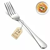Berglander Tafelgabeln Set, 24er, Edelstahl 18,5 cm Tischgabeln für Zuhause, Küche, Restaurant, Hotel, spülmaschinenfest