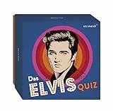 Das Elvis-Quiz – 66 Fragen zur Rock'n'Roll-Legende - Wissensspiel über Elvis Presley, Seine Hits & Leben – Perfektes Partyspiel & Geschenk für Musikliebhaber - Box mit 66 Spielkarten und Anleitung