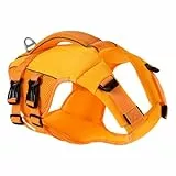 KONVINIT Schwimmweste Hund,Hundeschwimmweste,Schwimmwesten für Hunde -Dog Life Jacket für Kleine Mittel Große Hunde zum Bootfahren,Schwimmen,Surfen,Größenverstellbar mit Griff und Reflektoren