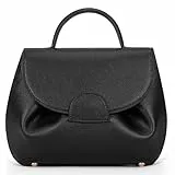 HICARRY Kleine Umhängetasche Damen Handtasche Henkeltaschen Designer Leder Schultertaschen Crossbody Bag Damen Elegante Handbags Moden Geldbörse mit Tragegriff oben