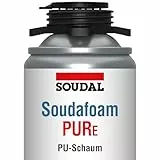 Soudal Soudafoam PURe, 1K PU-Schaum, 500ml, Umweltfreundlich und schadstoffarm
