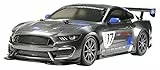 Tamiya - 1:10 RC Ford Mustang GT4 TT-02, ferngesteuertes Auto/Fahrzeug, Modellbau, Bausatz, Hobby, Zusammenbauen, TAM58664, Grau