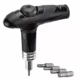 PRO BIKE TOOL Einstellbarer Drehmomentschlüssel Fahrrad 4, 5, 6 NM - Hochwertiges Fahrrad Multifunktionswerkzeug - Inklusive 3, 4, 5mm Allen & T25 Werkzeugbits - Fahrrad Drehmomentschlüssel Rennrad
