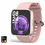 MISIRUN Smartwatch Damen Herren, 1,71' Touchscreen Fitnessuhr mit SpO2-Überwachung Pulsuhr Schlafmonitor Schrittzähler Uhr 20+Sportmodi IP68 Wasserdicht Sportuhr für Android iOS
