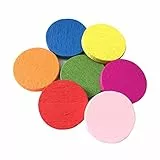 STOBOK 100 stücke Holz Zählen Stück Bunte Kreise Chips Bingo Chips Lernen Lehre Spielzeug für Schüler (mischfarbe)