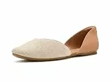 TOMS Gemma D'Orsay Ballerinas für Damen, Honig-Tonal Sparkle Woven/Leder, 39.5 EU