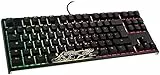 Ducky One 2 TKL PBT Gaming Tastatur, MX-Red, RGB LED - schwarz