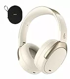 Edifier WH950NB Hybrid Active Noise Cancelling Kopfhörer -LDAC Codec mit Hi-Res Audio und Custom EQ über App nach 55H Playtime mit Faltbarer drahtloser Over-Ear Bluetooth V5.3 Kopfhörer - Weiß