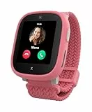 XPLORA X6 Play - wasserdichte Telefon Uhr für Kinder - 4G, Anrufe, Nachrichten, Schulmodus, SOS-Funktion, GPS, Kamera, Schrittzähler - 2 Jahre Garantie (ROSA)