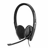 Sennheiser PC 8.2 USB-On-Ear Headset PC,Kopfhörer mit Kabel,Integrierte Lautstärkeregelung, Geräuschunterdrückendes Mikrofon, Für Online-Anrufe -Unterricht, Mehrfarbig, Einheitsgröße
