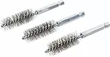 BGS 3078-15-S | Stahlbürste | 3-tlg. | 15 mm | Antrieb Außensechskant 6,3 mm (1/4') | Loch-Drahtbürsten | für BGS 3078