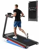 Copant Laufband für Zuhause Klappbar 16 km/h, Walking Pad Foldable mit Steigung 6%, Laufband 158 KG eine Extra große Lauffläche 112 * 42cm, Treadmill Leise für Zuhause und Büro