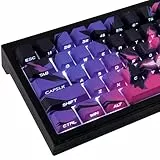 PBT keycaps, 131 Keys Double Shot Keycaps Side Engraved Transparent Keycap Set Cherry Profile Backlit Keycap for Cherry MX Switch Mechanical Keyboard