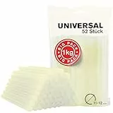 Rapid Heißklebesticks ECO-T Transparent Ø 11-12 x 190 mm, 1 kg / 52 Stück Klebestifte, für Heißklebepistolen und ideal zum Basteln, Dekorieren, Fixieren und Reparieren
