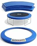 Terena Trampolin Randabdeckung Ø 305 cm – Hochwertige Randabdeckung Trampoline 305 – Extra dick gepolstert – Trampolin Schutzrand UV-beständig – Federabdeckung Umrandung Trampoline – Trampolinzubehör