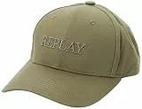 Replay Unisex Cap, Winter Moss 0872 (Grau), Einheitsgröße