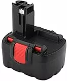 14,4V Ni-MH Akku 4,5Ah Ersatzakku für Bosch BAT038 Akkus 14,4V Ni-MH Akku kompatibel BAT040 BAT041 BAT140 2607335533 2607335275 2607335685 PSB14.4 PSR 14.4 GST-Batterie 1 4,4 V