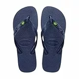 Havaianas Top Brasil Unisex FlipFlop Navy Blue 43 EU