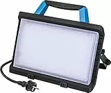 as - Schwabe OPTILINE LED Baustrahler 45 W 3800 Lumen - 2 Schutzkontaktsteckdosen - Mobiler Scheinwerfer - 3m Kabel - Arbeitsleuchte mit 3 Schaltstufen - extrem robust - IP54, 46345