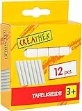 VEDES Großhandel GmbH - Ware 0065782367 Creathek Tafelkreide, 12 Stück, Weiß