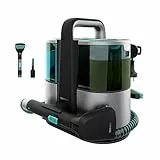 Cecotec Teppich- und Fleckenreiniger mit Kabel Conga 4000 Carpet&Spot Clean XL, 400 W, 2 Tanks für sauberes und schmutziges Wasser, Wassersprühgerät und 12 kPa Saugkraft, Aktionsradius 5 m