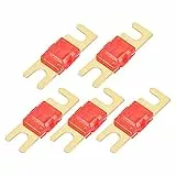 X AUTOHAUX 5 Stück 125A AFS Mini ANL Sicherungen Ersatz für Auto LKW Motorrad Boot Audio CDs