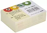 HAN Karteikarten CROCO 2-6-19 – 1 PACK à 100 STÜCK, Karteikarten liniert, 190 g/m², gelb, 9811