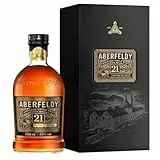 Aberfeldy 21 Jahre Single Malt Scotch Whisky, 40 Vol.-%, 70 cl/700 ml, Premium-Whisky, in vier verschiedenen Fassarten gereift