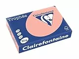 Clairefontaine Trophee Pack mit 500 Blatt Farbpapier 80 g A4 5er-Set pfirsich