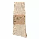 Wonky Line Bio Socken GOTS Zertifiziert – 100% Bio-Baumwolle – Unisex Nachhaltige Socken – Weich Atmungsaktiv – Umweltfreundlich Hautfreundlich - 3x Natur - 39-42