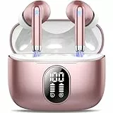 2025 Neue Bluetooth 5.4 Kopfhörer, QXQ Kopfhörer Kabellos Sport In Ear Headphones mit 4 ENC Mic, 40 Std Kabellose Kopfhörer Tiefer Bass, Noise Cancelling Earbuds mit LED-Anzeige Kompatibel Android iOS