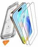 TORRAS für iPhone 16 Pro für Panzerglas [TOP Bruchsicherheit] Schutzfolie für iPhone 16 Pro Folie 9H Tempered Glas Full Screen [Einfache Installation] Anti-Fingerabdruck, 2 Stück