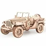 ROWOOD 3D Puzzle Holz Auto, Rennwagen Modellbau Für Erwachsene, DIY Holzpuzzle Modellbausatz Basteln Für Kinder. Geschenke Für Männer Und Frauen