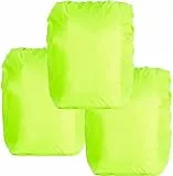3er Pack Idena 252664 - Regenschutzhülle für Schulranzen